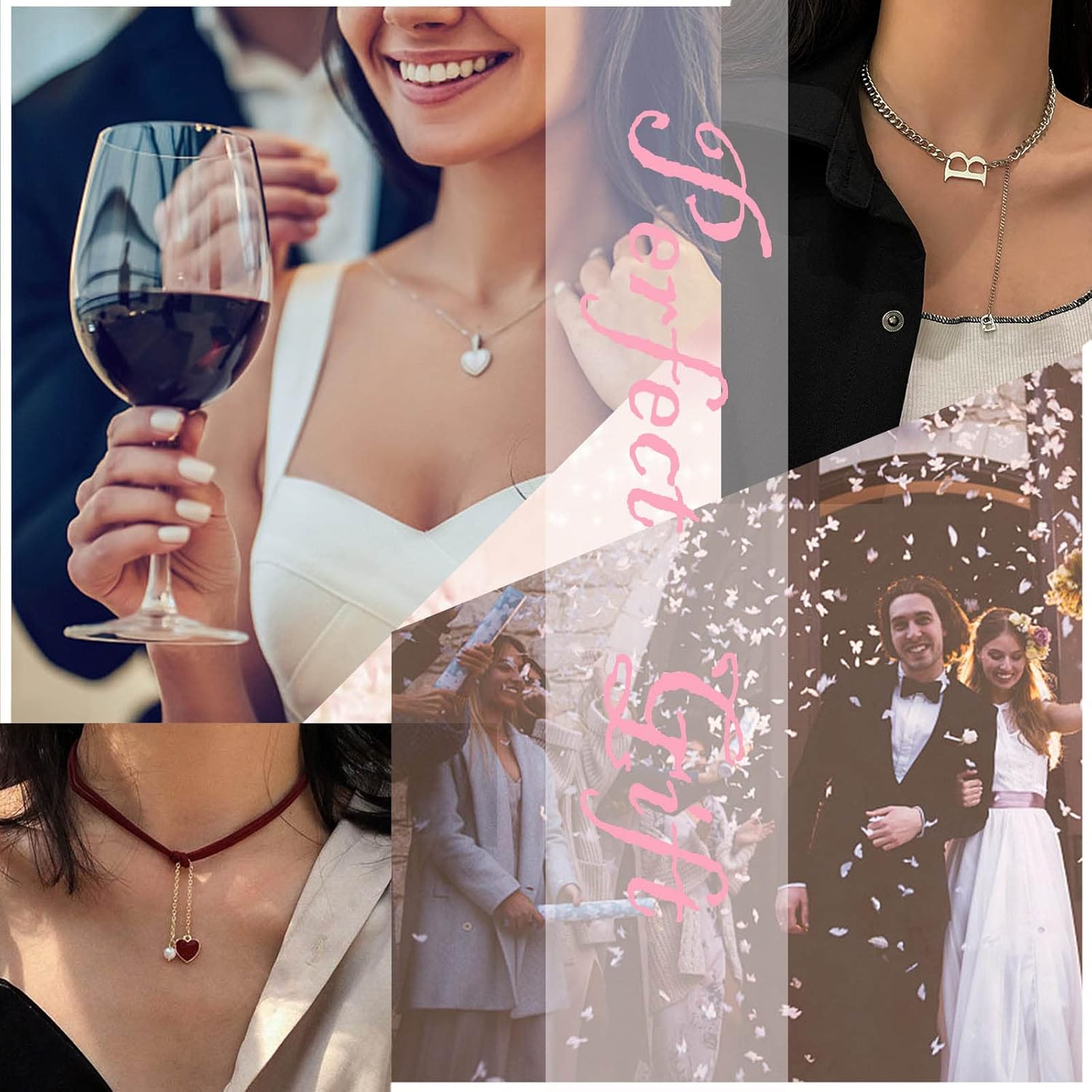 Gothic Large Heart Velvet Choker Necklace Chain Vintage Black Layered Leather Choker Necklace Punk Gold Love Heart Pendant Necklace Choker Black Collar Necklaces Jewellery for Women - Image 7