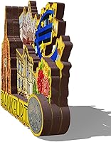 Vista 2 de Imán de madera de Alemania Frankfurt 3D para nevera, recuerdos coleccionables, decoración hecha a mano, artesanías 2