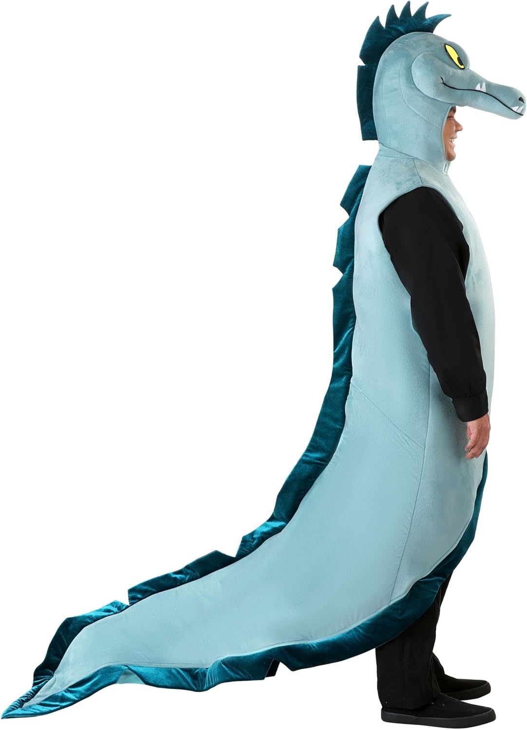 Plus Size Disney Flotsam And Jetsam Costume For Adults | Eel Tunic With Plush Character Headpiece And Eye Set