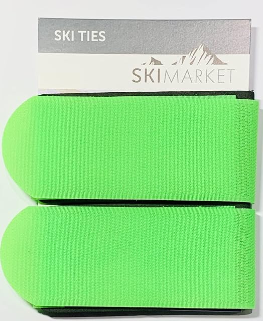 SkiMarket Ski Ties - Manbi Jumbo Pair Of Ski Ties 7 Amazing Colours