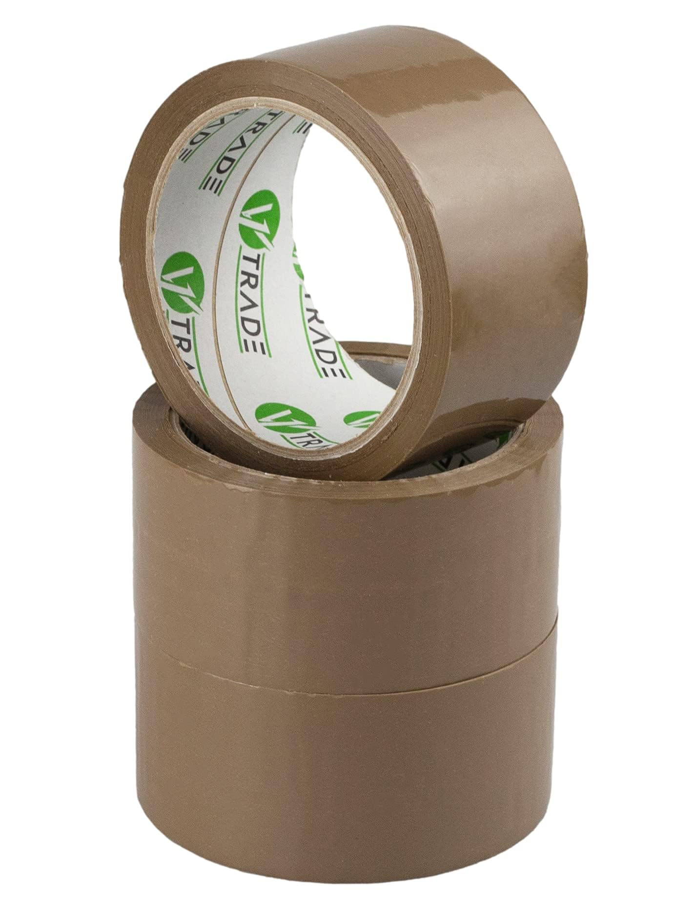 V1 Trade - Taśma do Pakowania, Taśma Klejąca - Brązowa - Taśma pakowa - 48 mm x 66 m (3 sztuki)