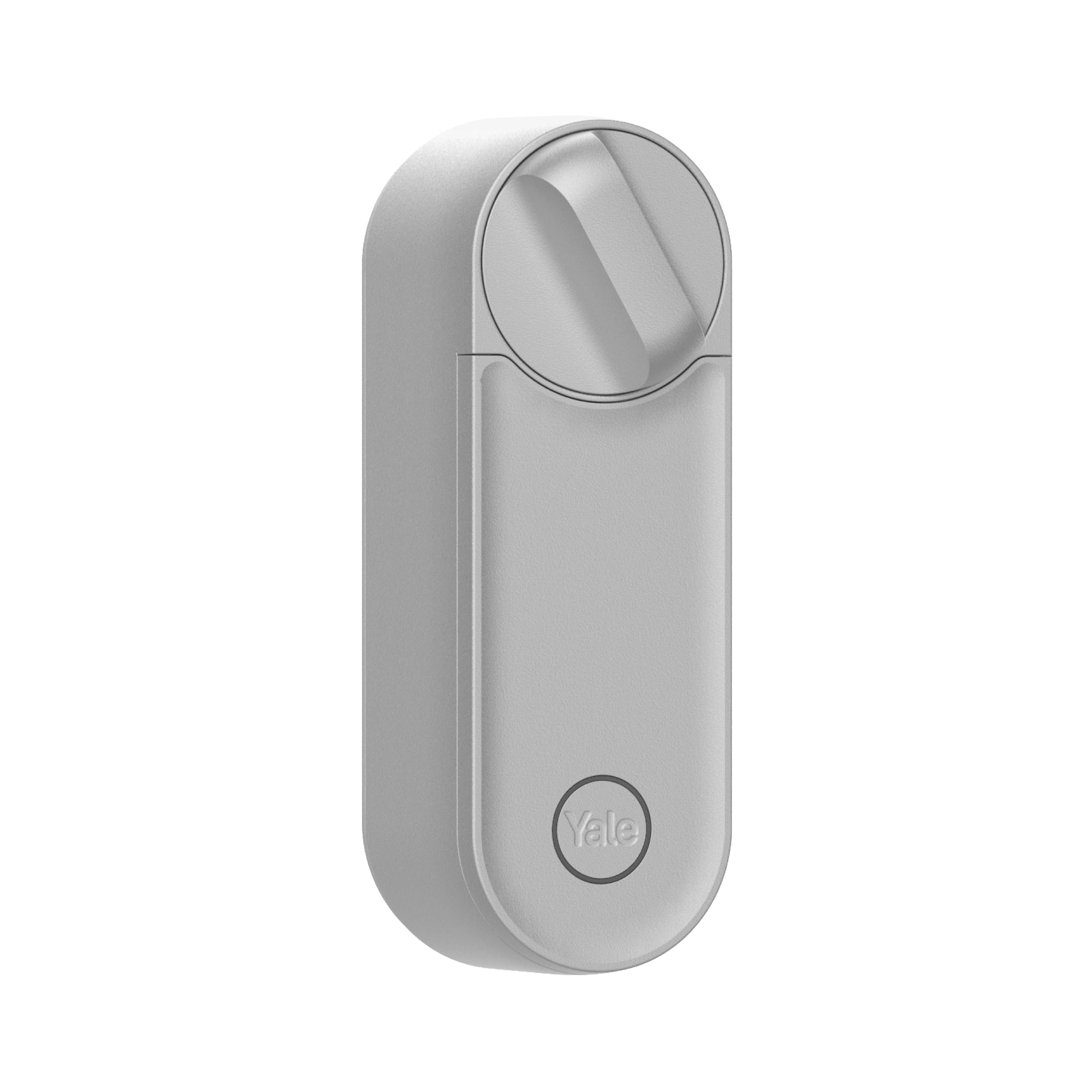 Yale Linus Smart Lock L2 05/103210/SI Argento, accesso senza chiave, Installazione fai da te, Blocco/sblocco da remoto, Wi-Fi integrato, Compatibile con Matter, Controllo via App e ricevi notifiche