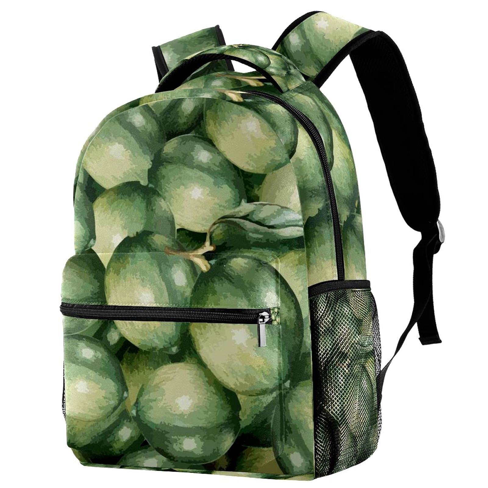 Sac à dos décontracté pour étudiant avec motif abstrait multicolore