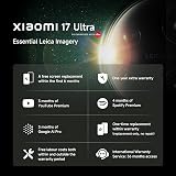 XIAOMI 17 Ultra, Smartphone 16+512 GB, Leica 200MP 75–100mm Telephoto, LOFIC HDR Techonology, HyperAI, White, Manufacturer warranty 2 years + 1 year extra, Charger Not Included - 2