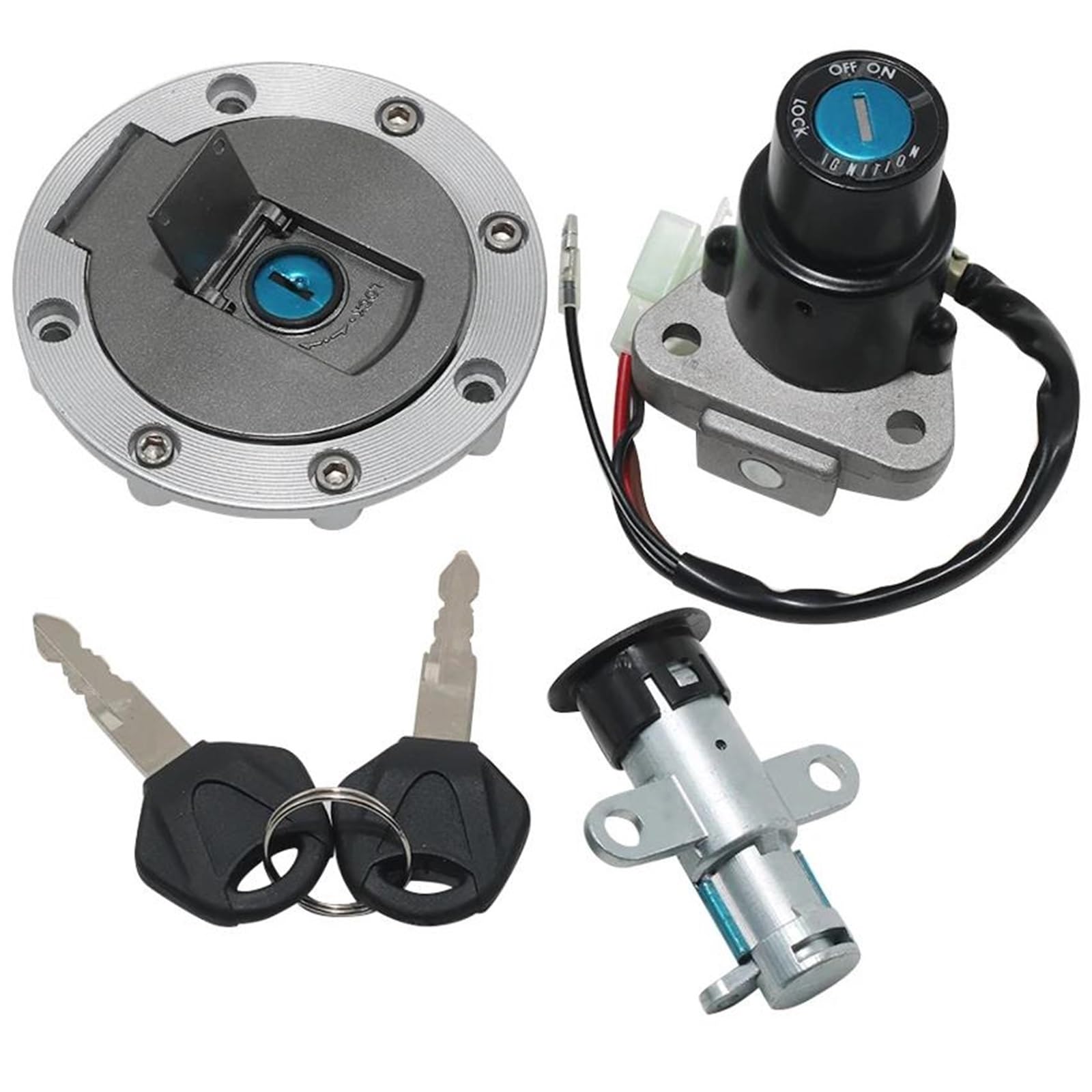 Interrupteur d'allumage moto haute performance avec serrure de selle pour Yamaha TZR150