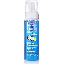 Lottabody Coconut Oil and Shea Wrap Me Foaming Curl Mousse , Creates Soft Wraps, Hair Mousse for Curly Hair, Defines Curls, Anti Frizz, 7 Fl Oz