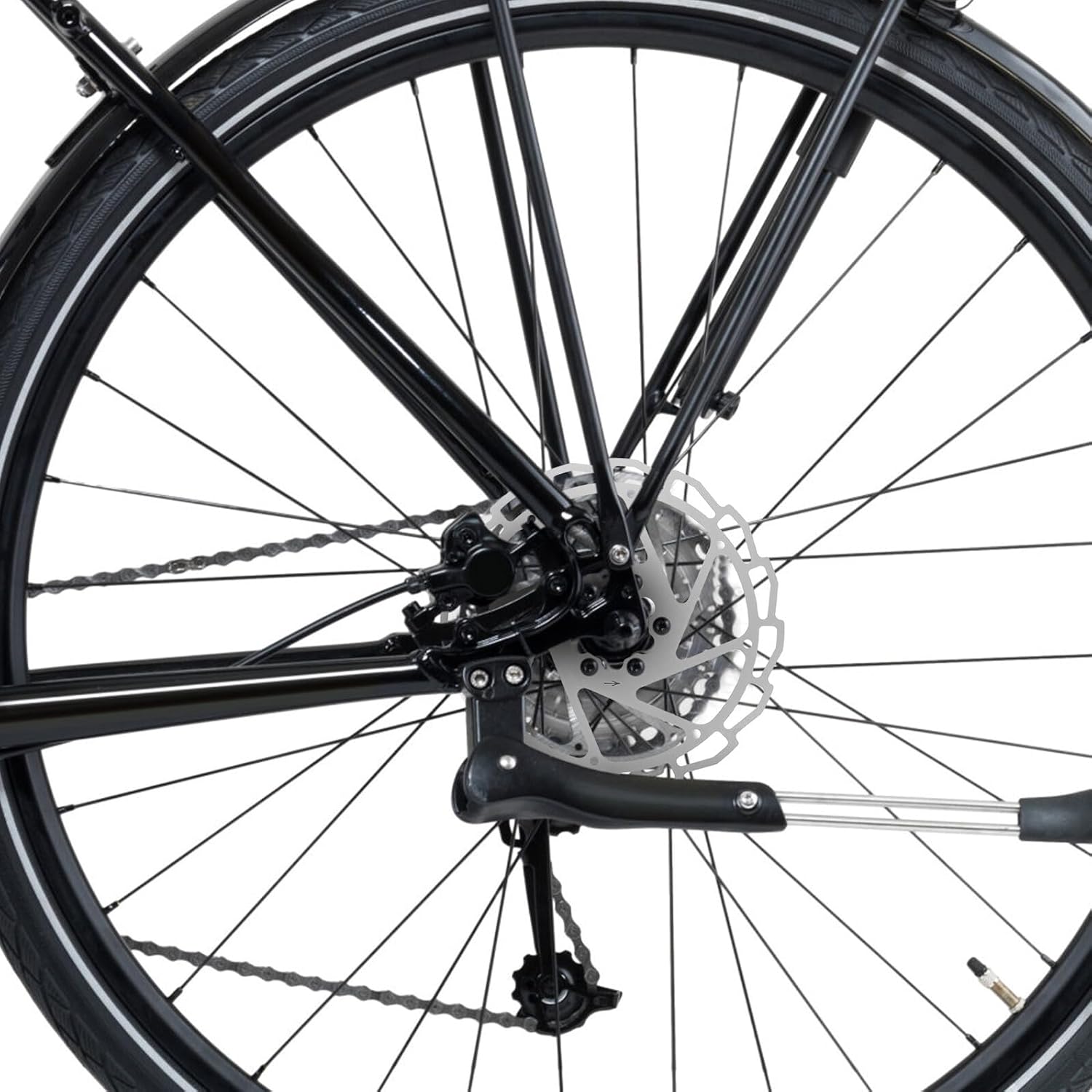 Mountain Bike Disc Brake Rotor 160mm Six-bolt Replacement Brake Disc for Electric Skateboard Bicycle Cycling Parts