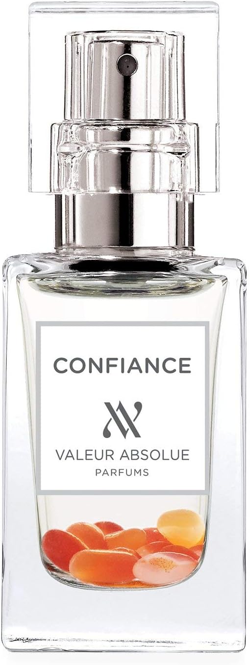 Valeur Absolue Confiance Perfume | Uniquely Crafted to Promote Positivity | Fruity & Spicy | Handmade in Southern France | 0.47 Fluid Ounces