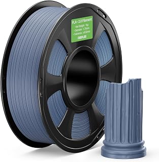 DEEPLEE PLA+ 2.0 Filament 1.75mm, Stronger Toughness 3D Printer Filament, Blue Grey 1KG, Upgrade PLA Plus 3D Printer Filament, High Speed PLA+ Filament for Most FDM 3D Drucker