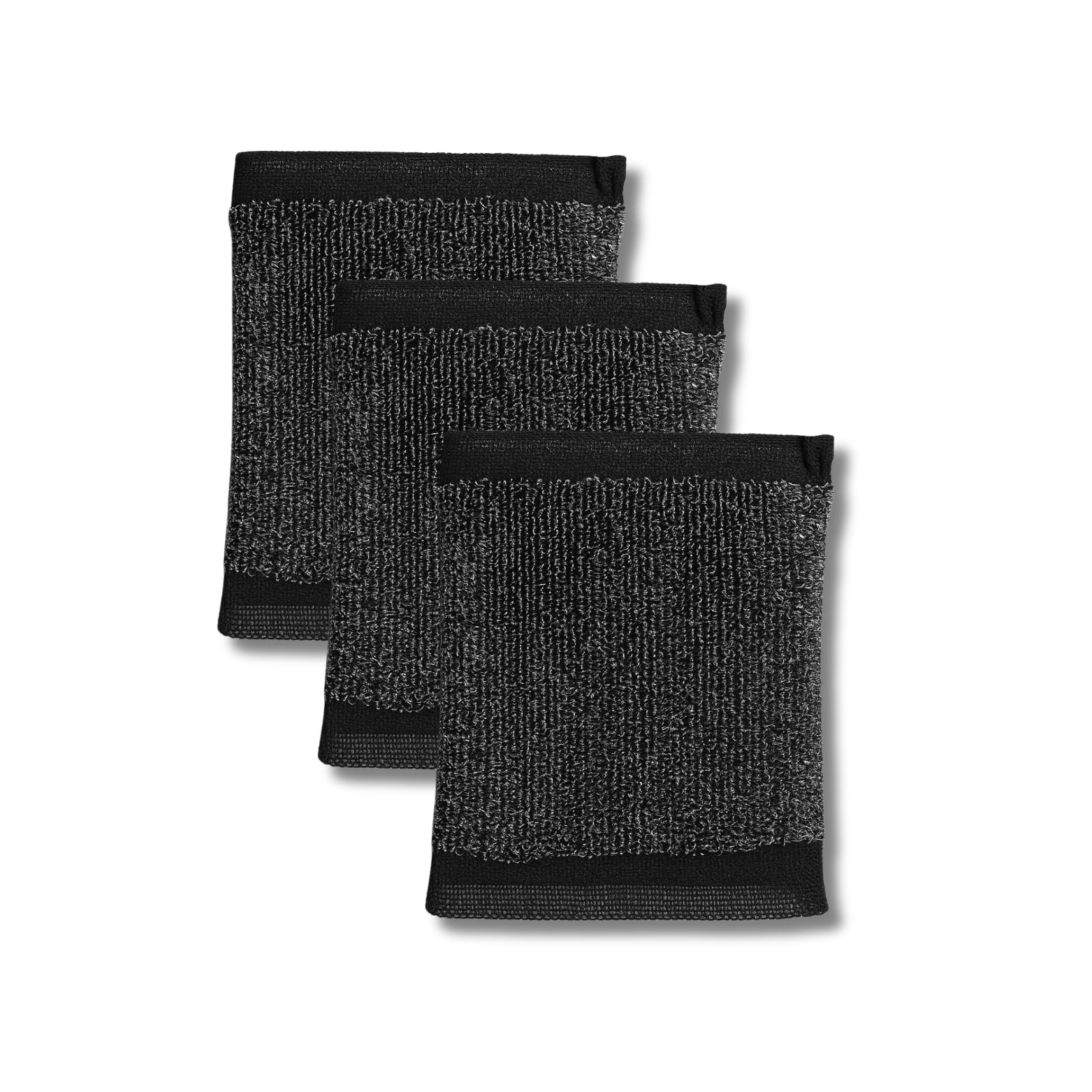 InteRES Black Stainless Steel Power Scrub – Heavy Duty Non-Scratch Dishwashing Sponge Pad for Tough Oily Stains, Multipurpose Kitchen Utensil and Tile Cleaning (Pack of 3)-image-39