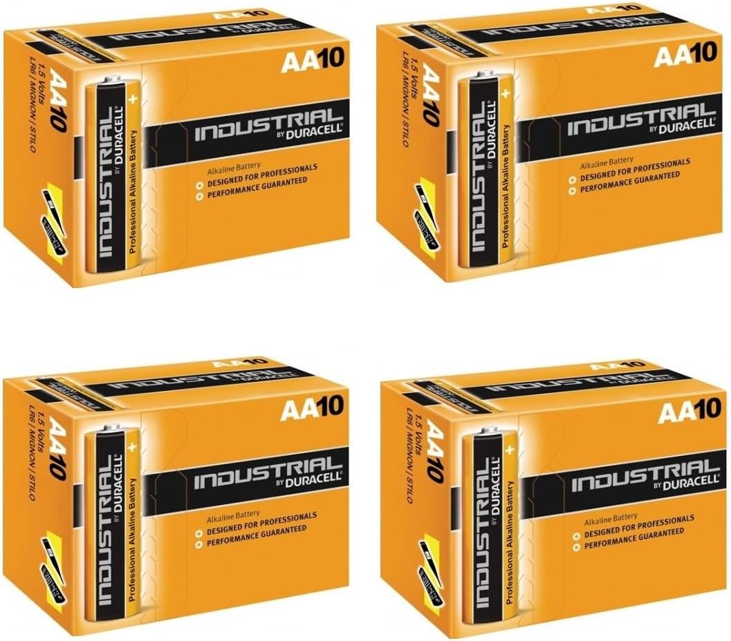 Depsen(TM) 40 DURACELL INDUSTRIAL AA ALKALINE BATTERIES LR6 MN1500 REPLACES PROCELL BULK PACK