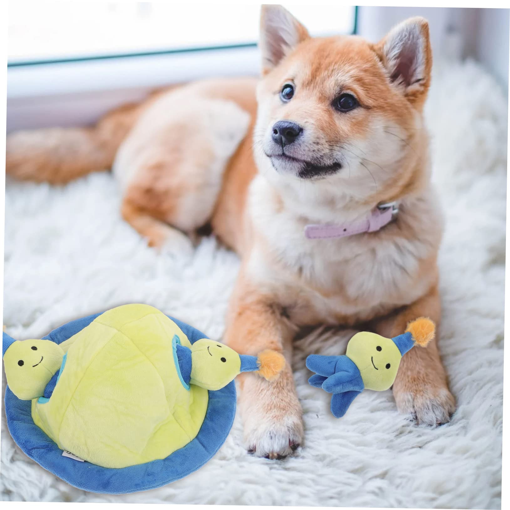 Kisangel 2ensembles Jouet Molar pour Chien Jouet Peluche Éducatif pour Chiots Amusant Et Réducteur Anxiété Améliore Le Lien Entre Animaux Et Propriétaires
