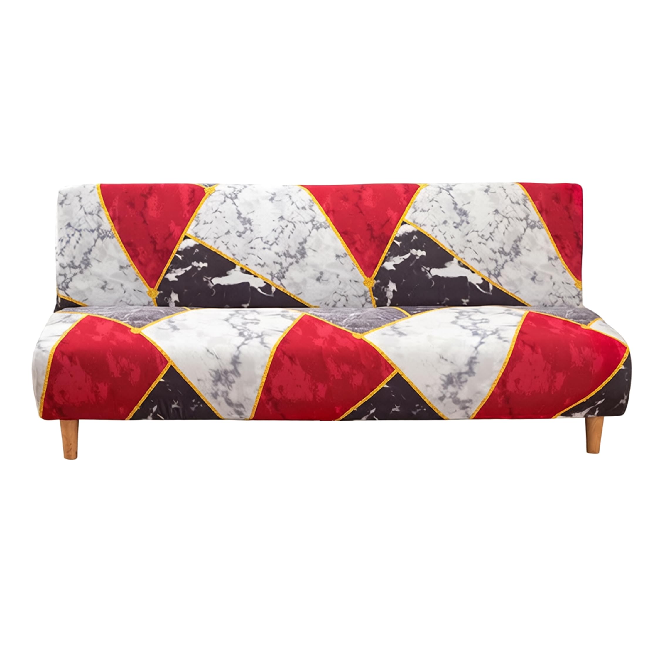 Housse de futon élastique grand format avec protection textile contre les taches du quotidien