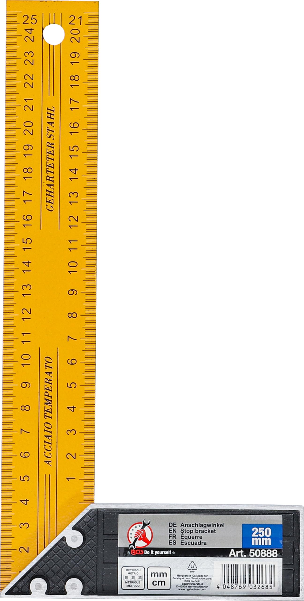 BGS Diy 50888 | Anschlagwinkel | 250 mm – Ansicht 5
