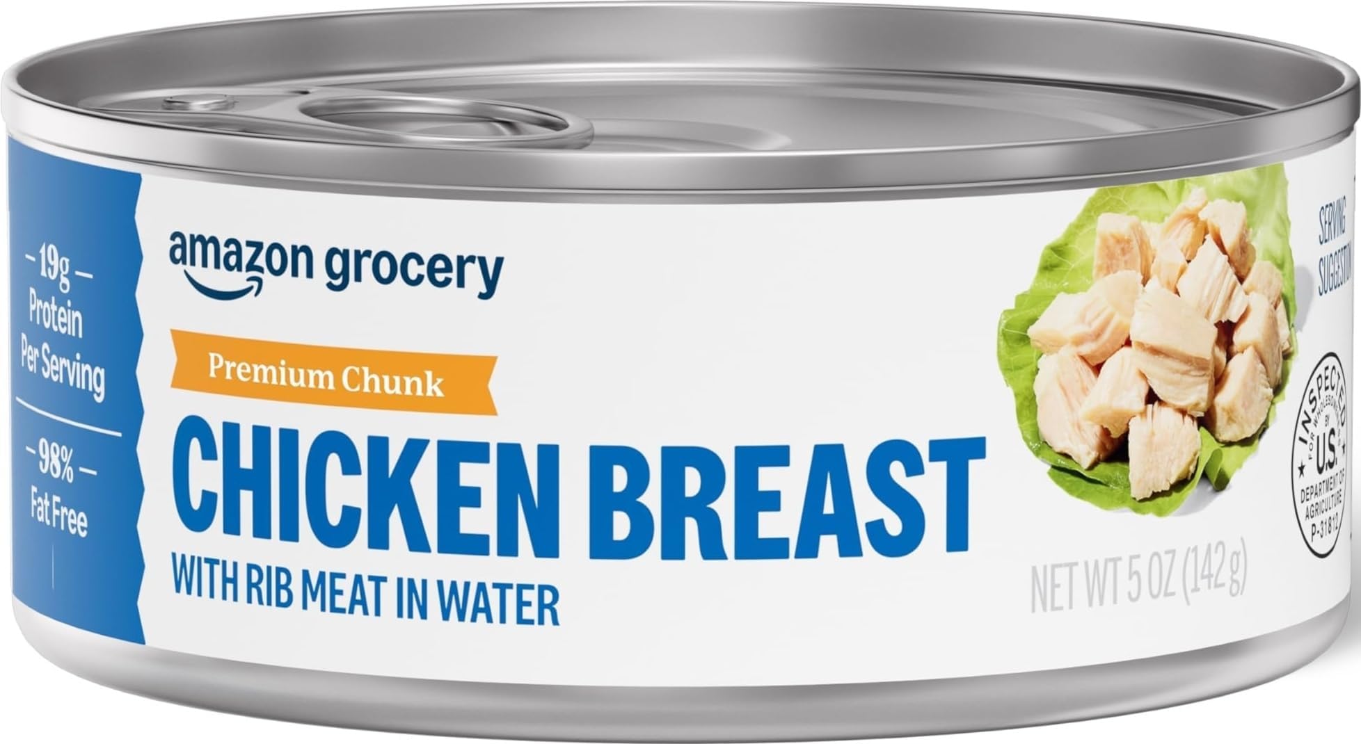 Amazon Grocery, Premium Chunk Chicken Breast, 5 Oz
