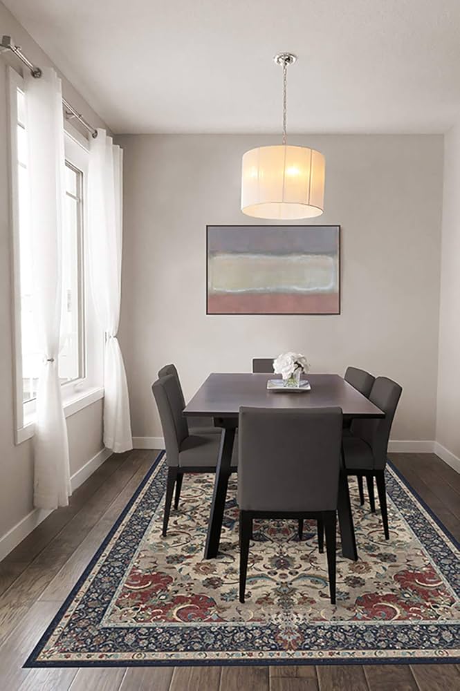 Amazon.co.jp: ラガブル 洗える 2x7 ランナーラグ シマロイヤル