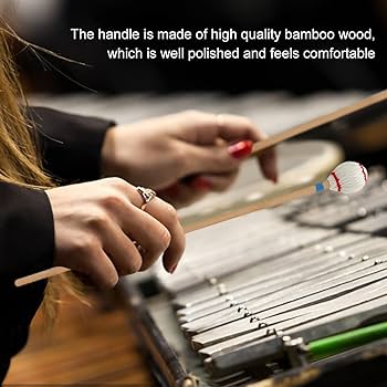 Amazon | マリンバ用毛糸巻きマレット 綿ンマレット ビブラフォン 軽量