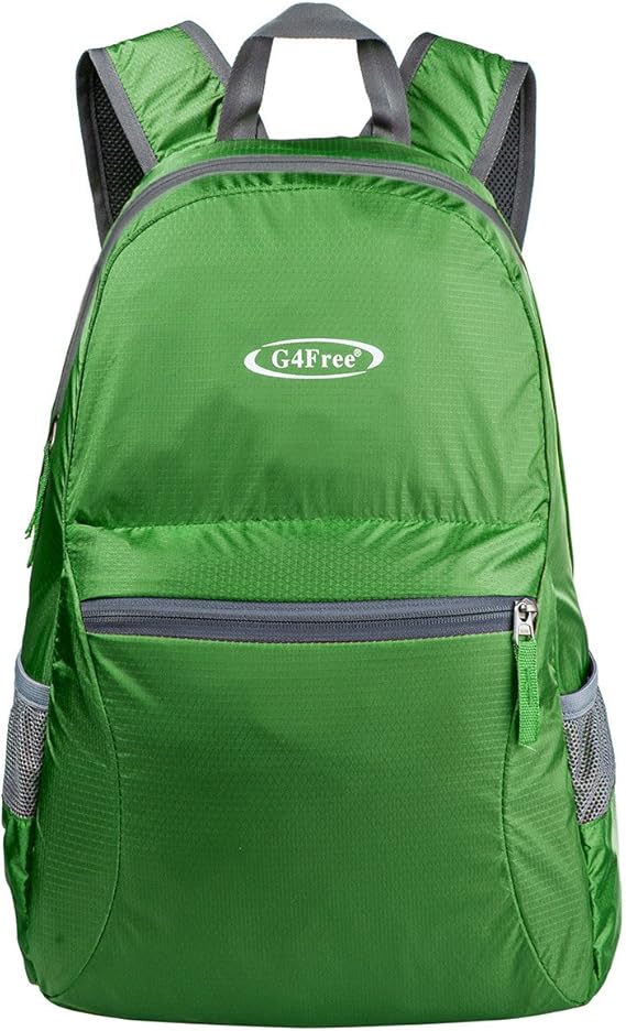 G4Free 20L Lightweight Packable Backpack Foldable Travel Hiking Daypack for Men and Women(Army