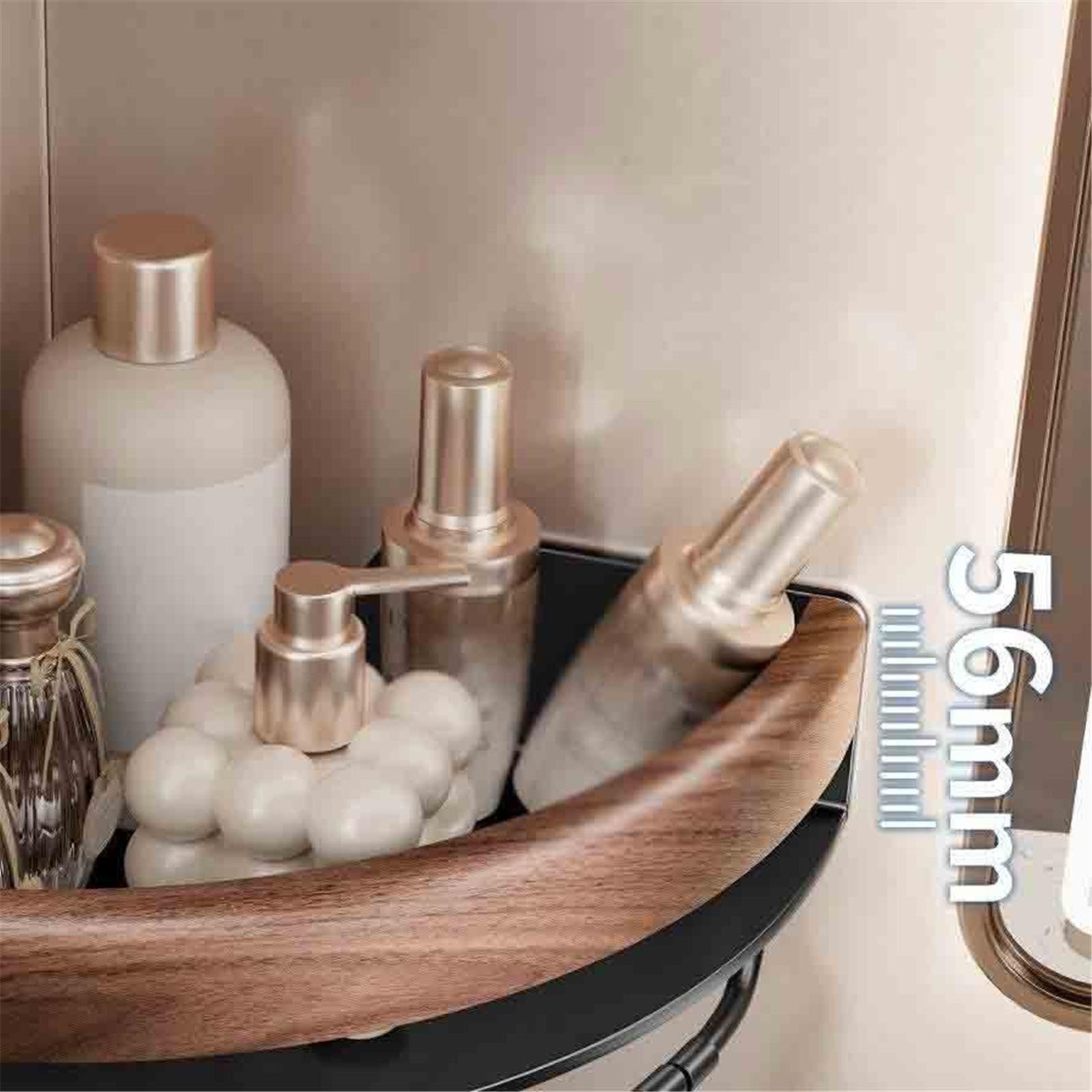 Étagères flottantes, étagère murale de salle bain Rangement