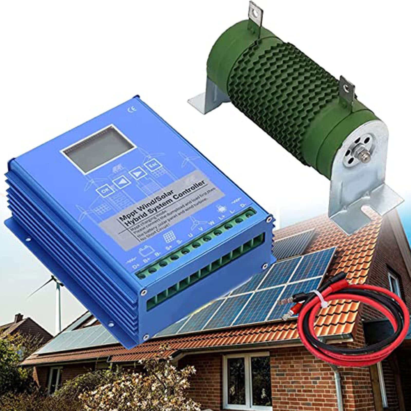 Régulateur hybride éolien solaire MPPT : finies les pannes d'énergie dans votre maison isolée