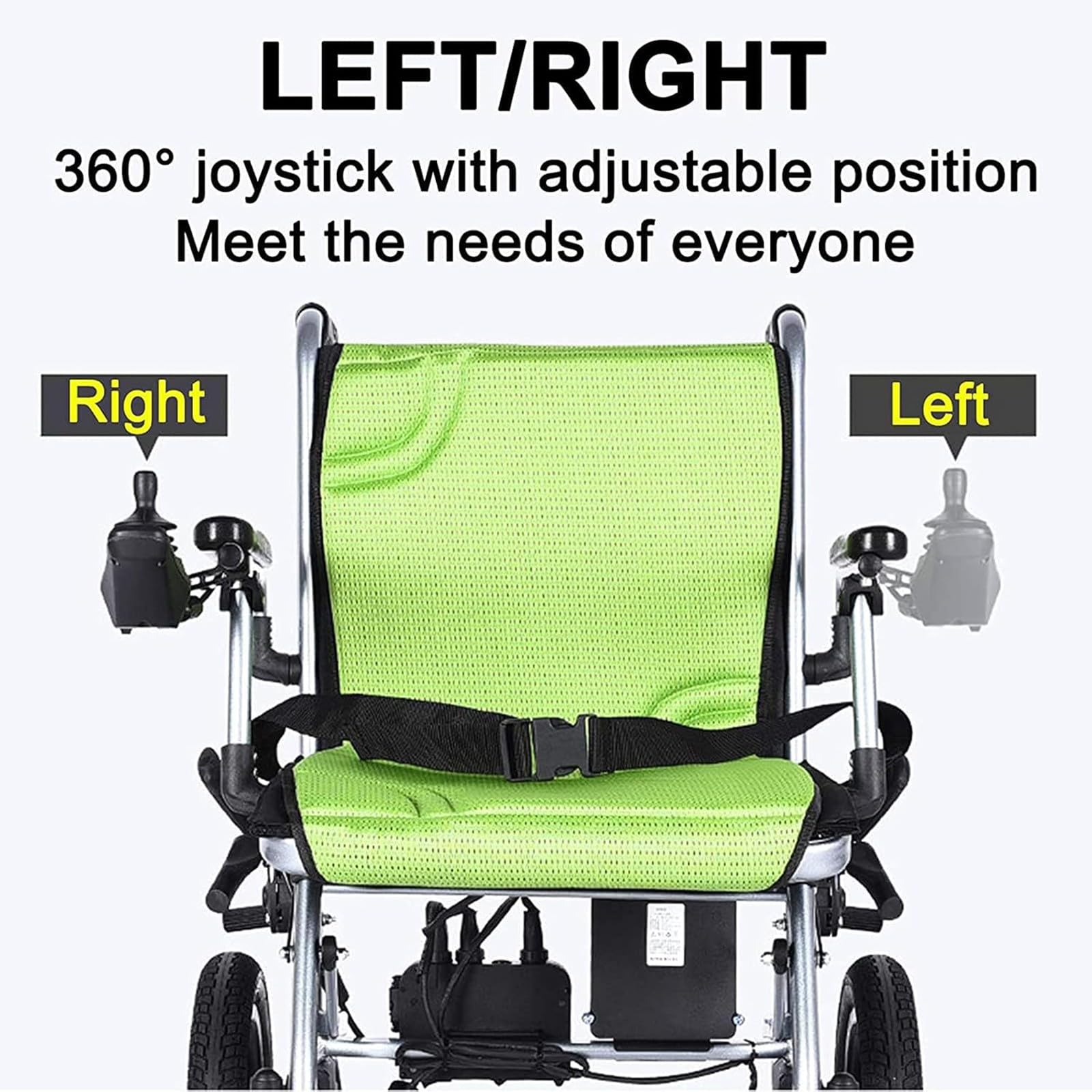 Sedia A Rotelle Elettrica Leggera In Alluminio,Sedia A Rotelle Elettrica Pieghevole,Sedia A Rotelle Elettrica Ultraleggera,Dotata Di Due Batterie Al Litio,Per Viaggi E Uso Quotidiano A