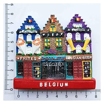 ダンダダン　ゲンガテン　メタリックマグネットコレクション　全種セットBOX Amazon.co.jp: ベルギーゲントランドマーク建物冷蔵庫マグネット