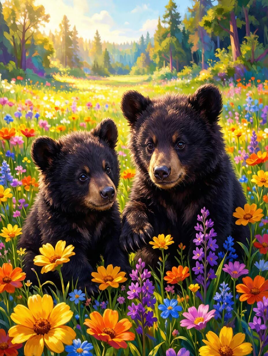 Diamond Painting Erwachsene BäR Diamant Painting Bilder 70x100cm W-NY1GR
