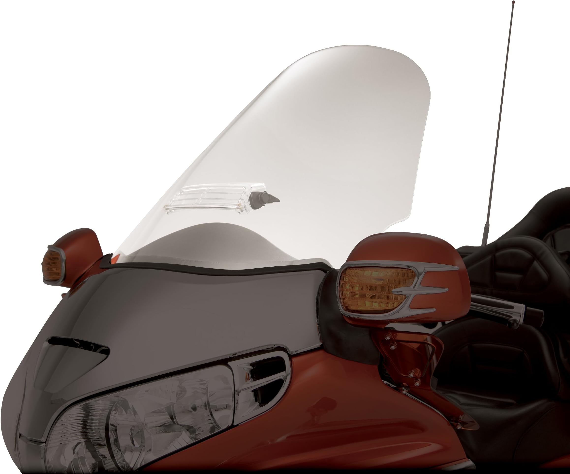 Show Chrome Accessories 20-518 Clear Sweptback Windshield