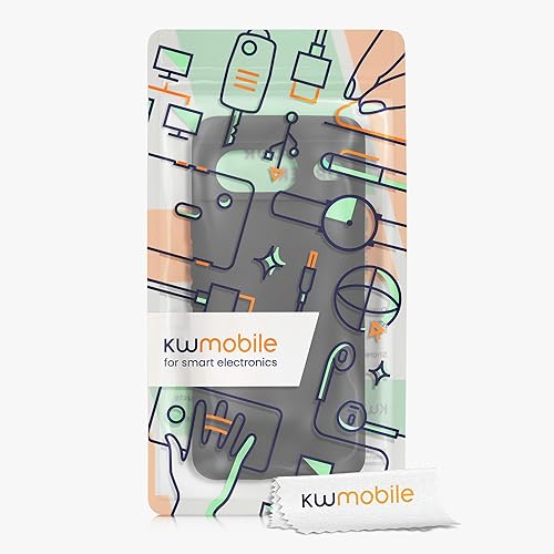 Miniatura 7 de kwmobile Funda compatible con Google Pixel 8 - Funda protectora delgada de TPU con acabado mate suave - Rosa de invierno
