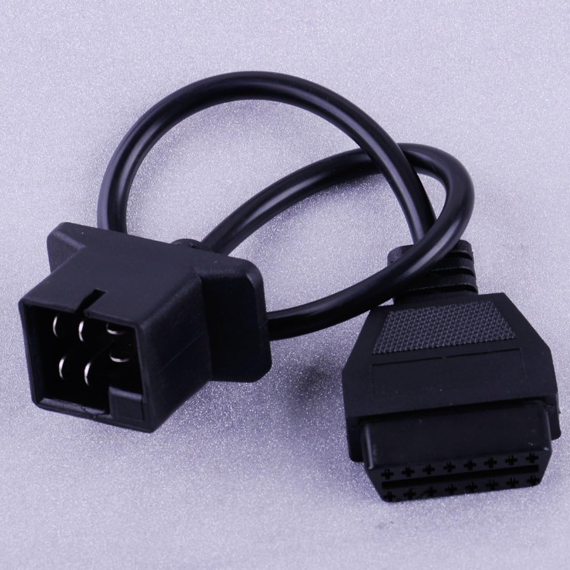 6 Pin OBD to OBD2 Check Engine Adapter Cable Code Reader for Jeep Dodge