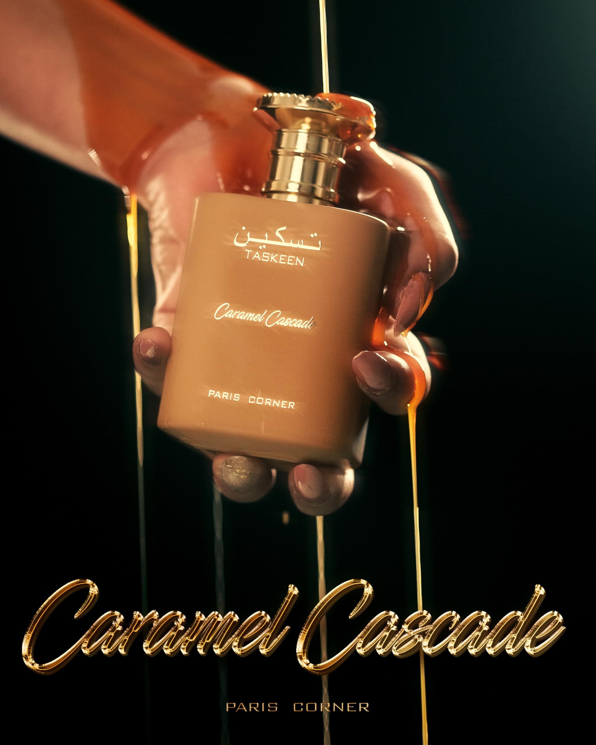 Pendora Taskeen Caramel Cascade Parfum de Paris Corner 100 ml EDP Parfum Gourmand Unisexe (inspiré de Bianco