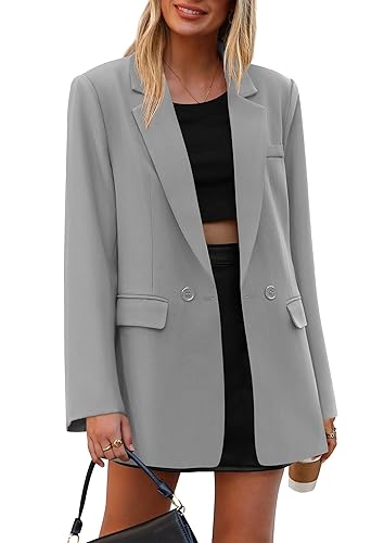 PRETTYGARDEN Fall 2026 Blazers for Women Business Casual Long Sleeve