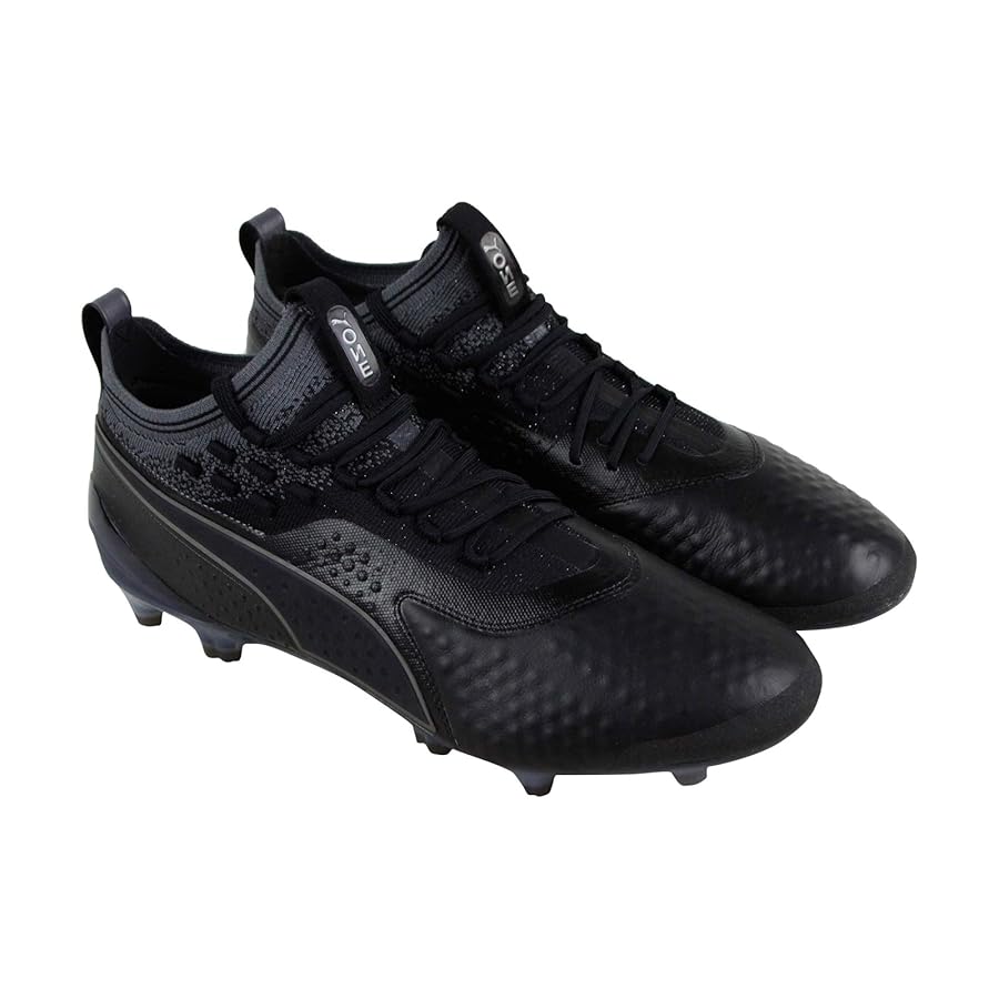 PUMA One 1 LTH Fg Ag Mens Black Leather Athletic Soccer Cleats Shoes 8.5 :  Amazon.ca: Clothing, Shoes \u0026 Accessories