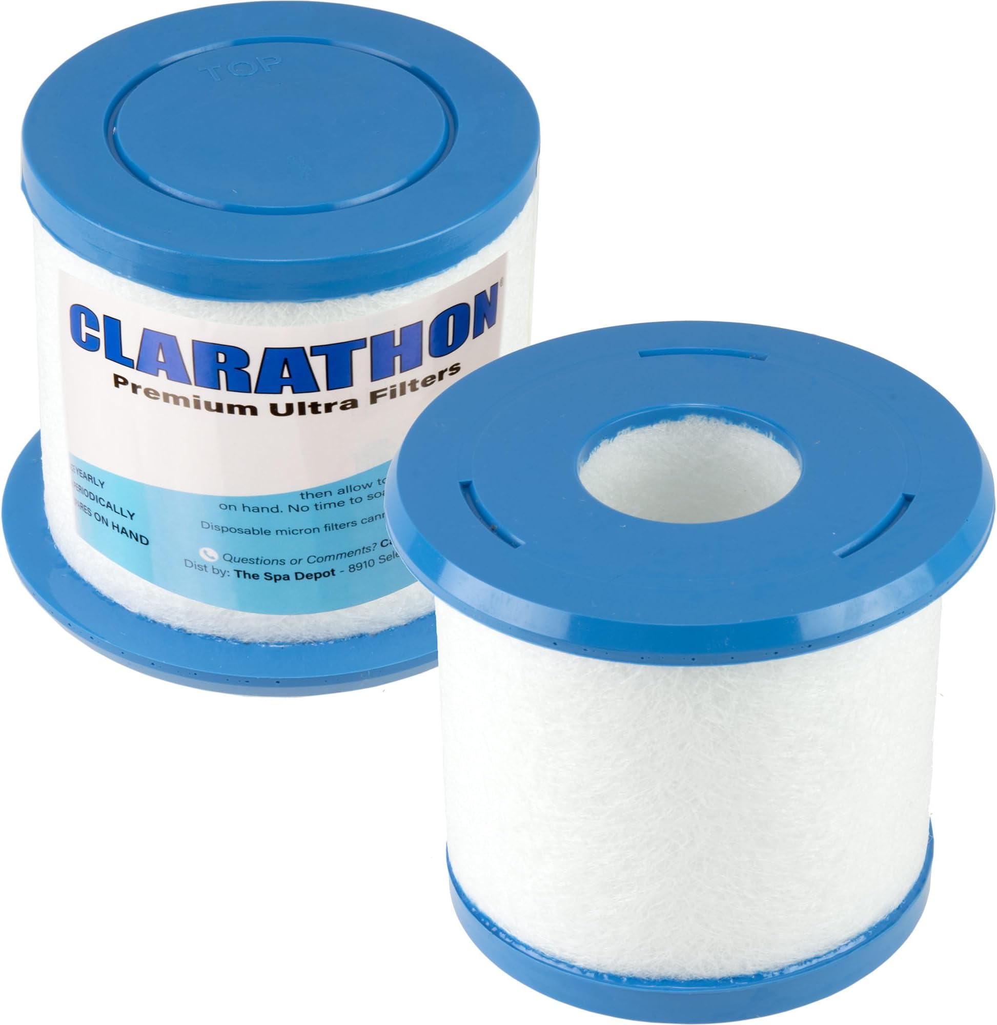 Clarathon 2-Pack Replacements for Jacuzzi Proclarity Depth Load Filter 6473-161 Premium Filters