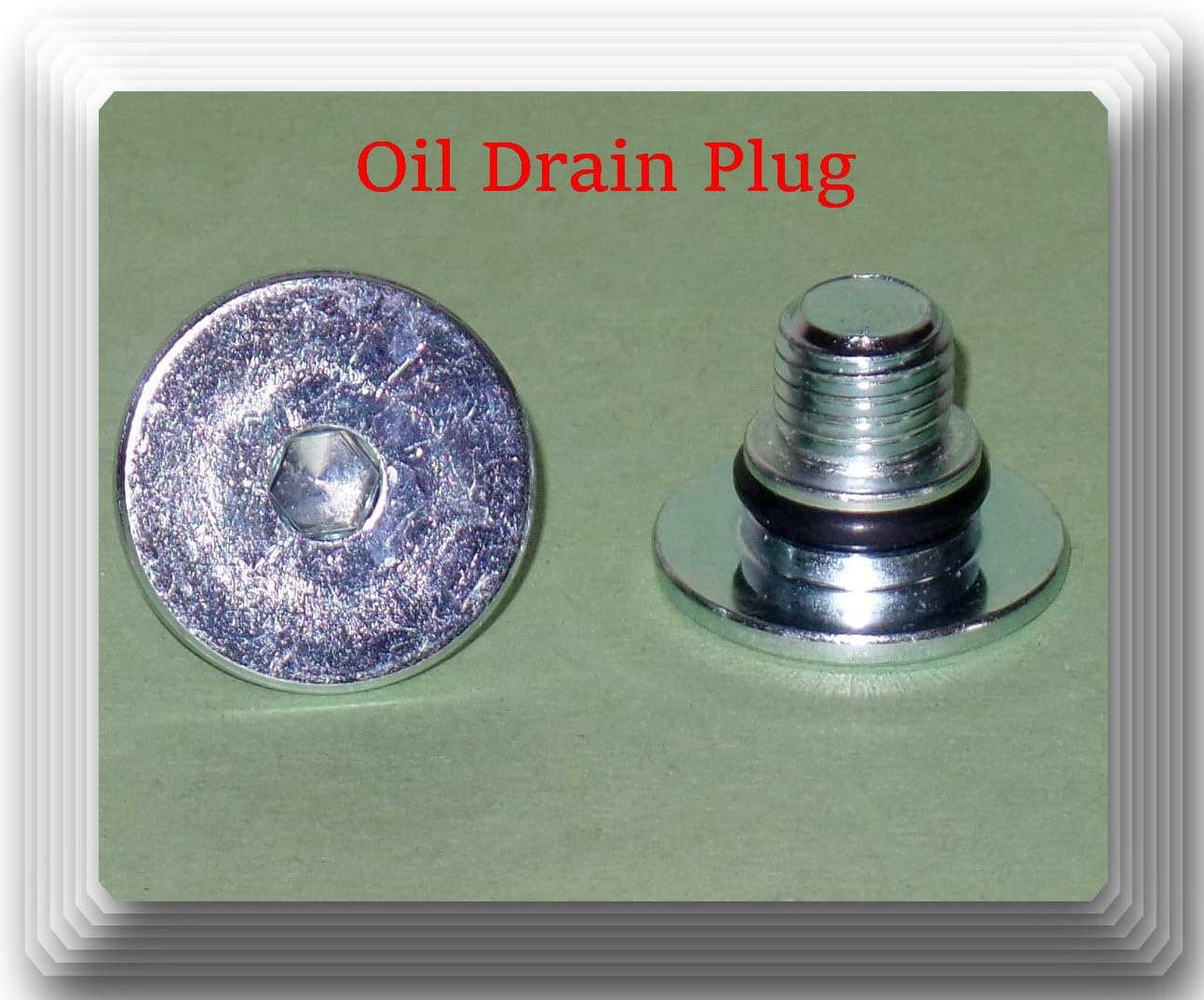 Engine Oil Filter With Oil Drain Bolt Fits 2017-2019 Genesis G90 5.0L (DOHC), (VIN H), 32V Hyundai Genesis G80 5.0L (VIN F), 32V, Genesis - V8 5.0L, F.I., (DOHC), (VIN F), 32V 2015-2016 (6)