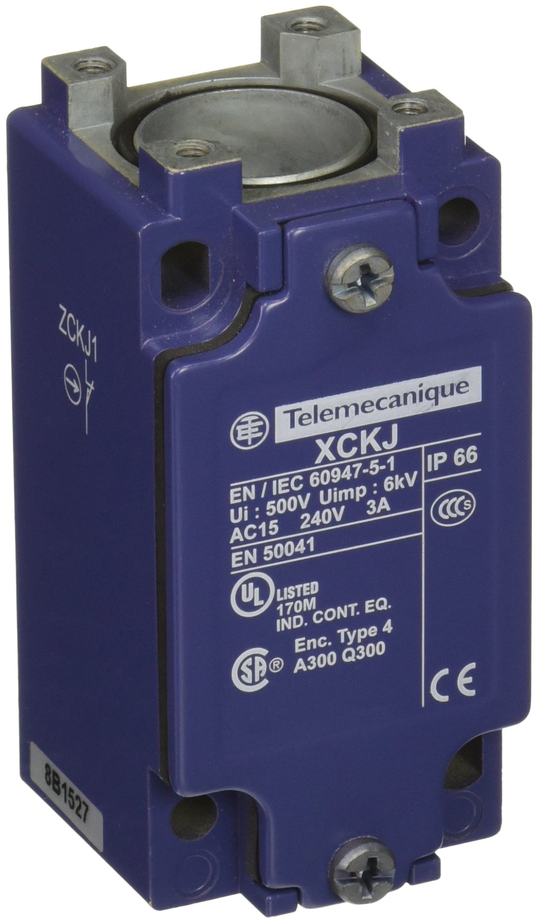 Telemecanique Sensors ZCKJ1 Metal Limit Switch Body for ZCKE