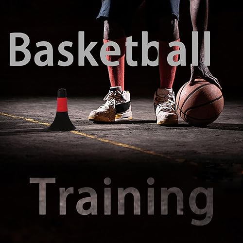 Miniatura 5 de 12 conos de entrenamiento deportivo de 9 pulgadas de agilidad de plástico para patinaje con bolsa de transporte para niños, práctica de baloncesto y