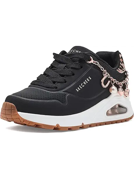 Детские кроссовки SKECHERS KIDS Uno Gen1-Leopard Rockstar 310921L (Little Kid/Big Kid) на каждый день