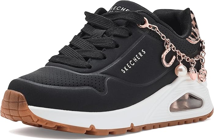 Обувь SKECHERS Uno Gen1-Leopard Rockstar 310921L (Little Kid/Big Kid)