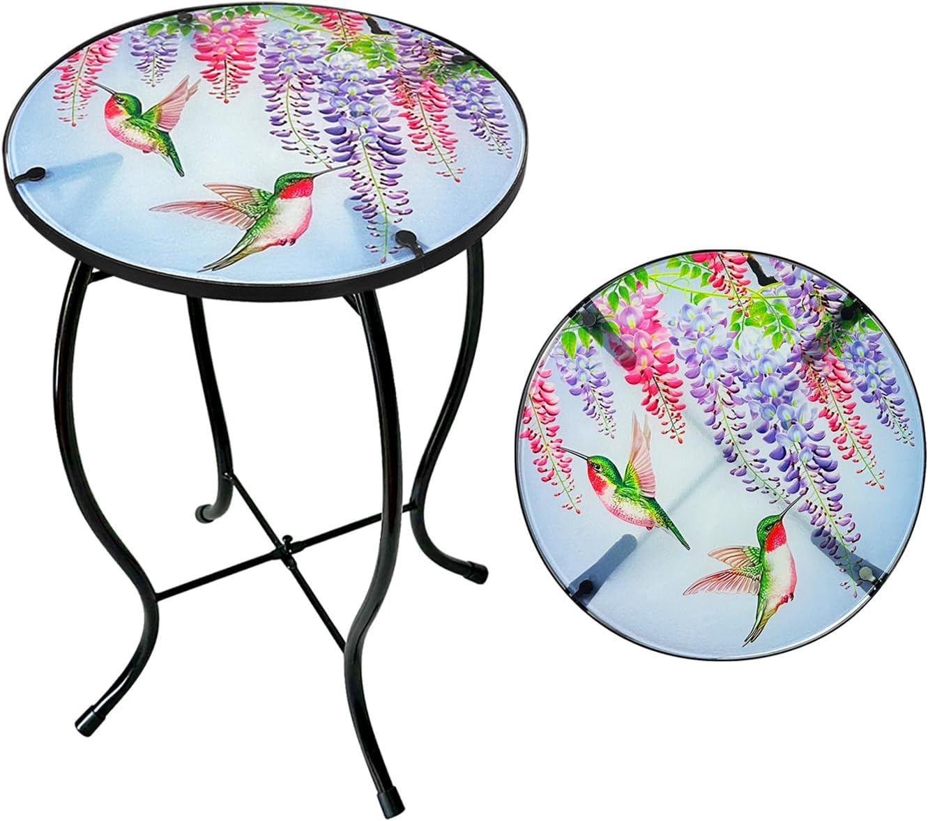 Limygus テラス サイドテーブル アウトドア アクセントテーブル