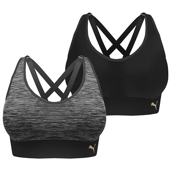 PUMA Sports Bra Seamless Strappy Back 