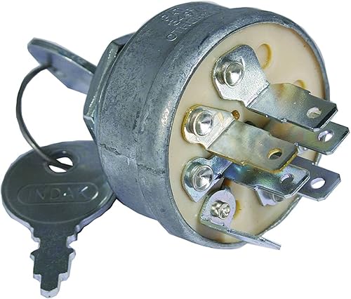 Miniatura 1 de Stens Indak Interruptor de encendido 430-334 compatible con Exmark Lazer Z y Lazer Z XP con cubierta de 60 y 72 pulgadas, Toro Z500 Series Z Master