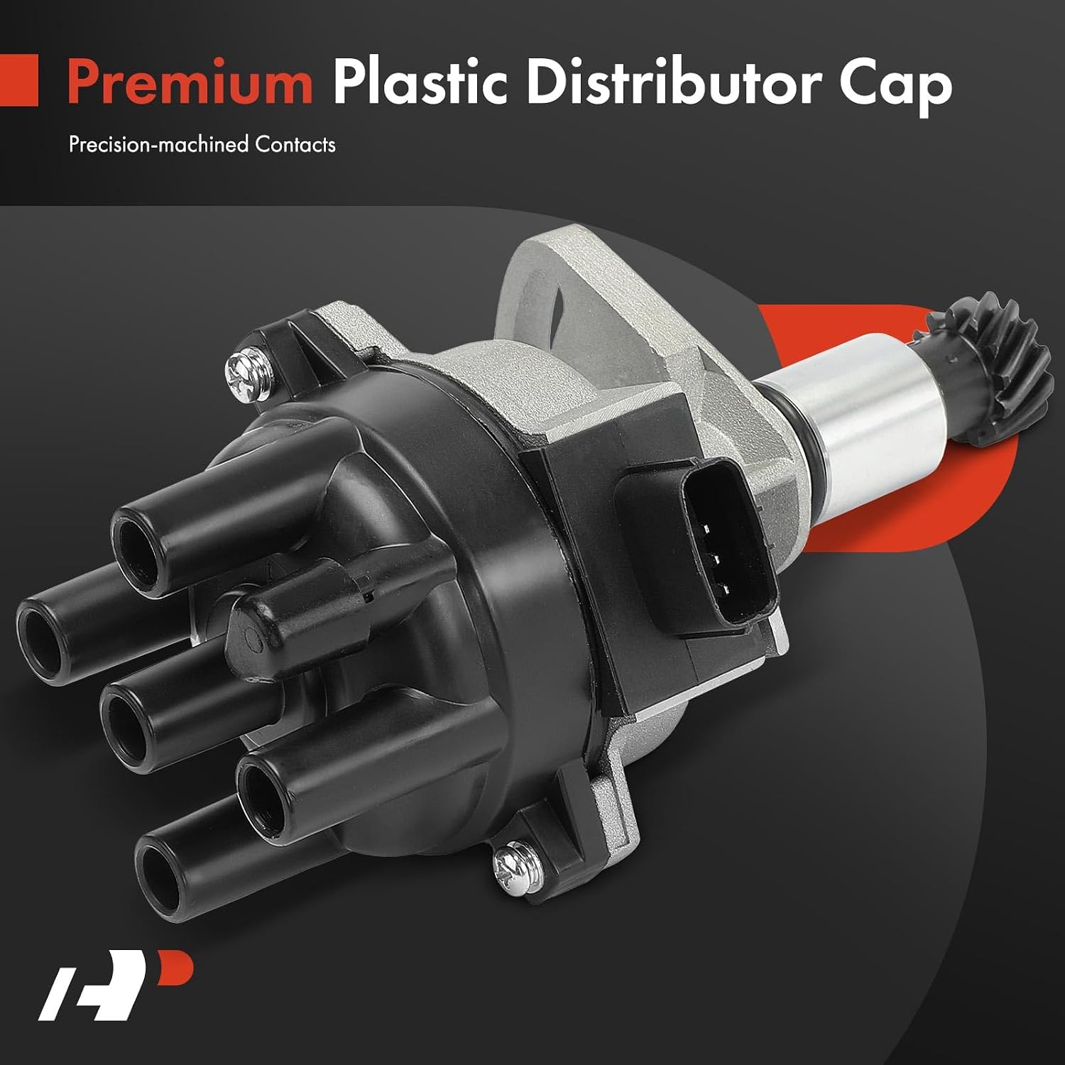 A-Premium Ignition Distributor with Cap and Rotor Compatible with Suzuki Sidekick & Geo Tracker 1991 1992 1993 1994 1995, 1.6L