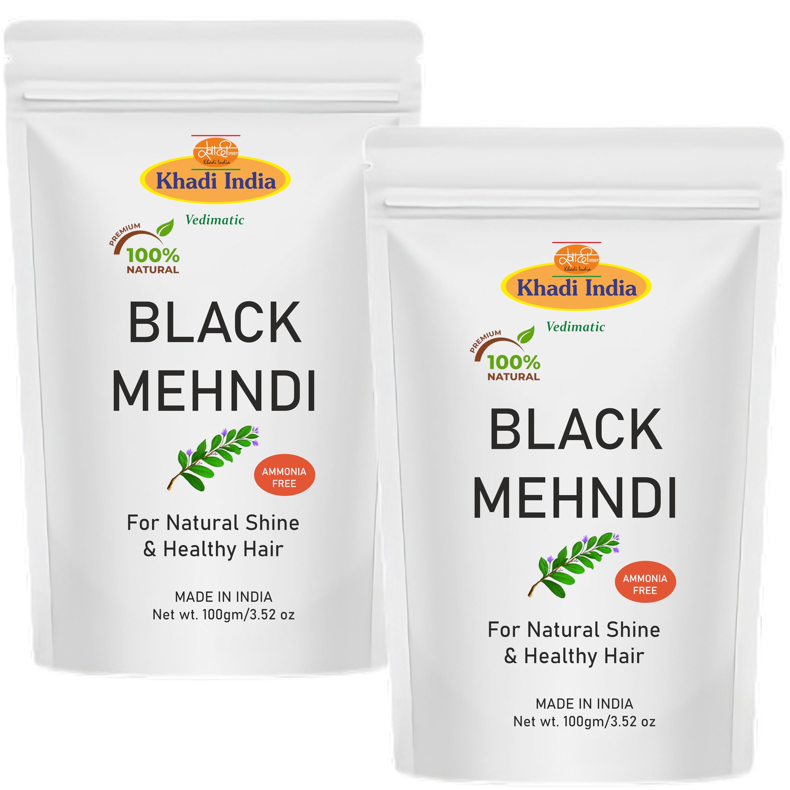 Khadi 100% Pure & Natural Henna Powder – Organic Herbal Hair Color & Conditioner for Soft, Shiny & Strong Hair – 200g-picture-40