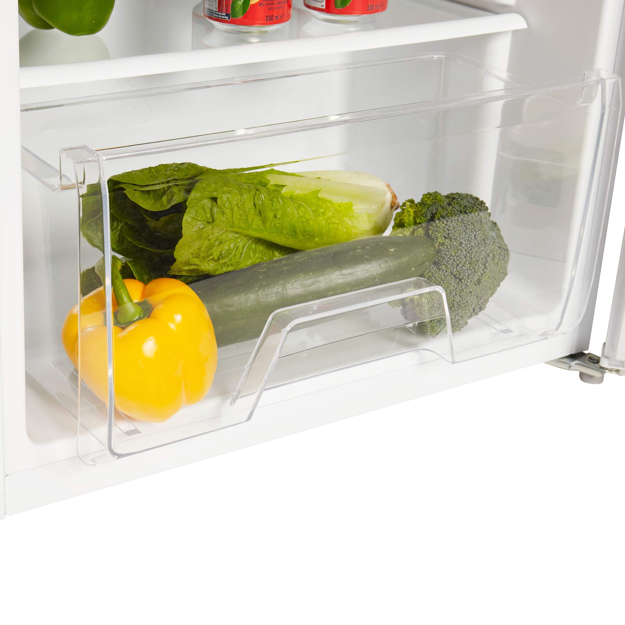 Haden HR147W Refrigerator Freestanding Under Counter Fridge with Ice