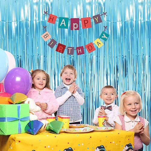 Miniatura 2 de Cortinas de flecos para decoración de fiesta, serpentinas de oropel, decoración de fiesta de cumpleaños, telón de fondo con flecos para graduación,