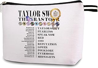 Singer Swifite Merch Makeup Bag, Singer Album for Fans Music Lover Toiletry Bag Gifts for Women Girl Friends Birthday, Zipper Pouch Cosmetic Bag13C129