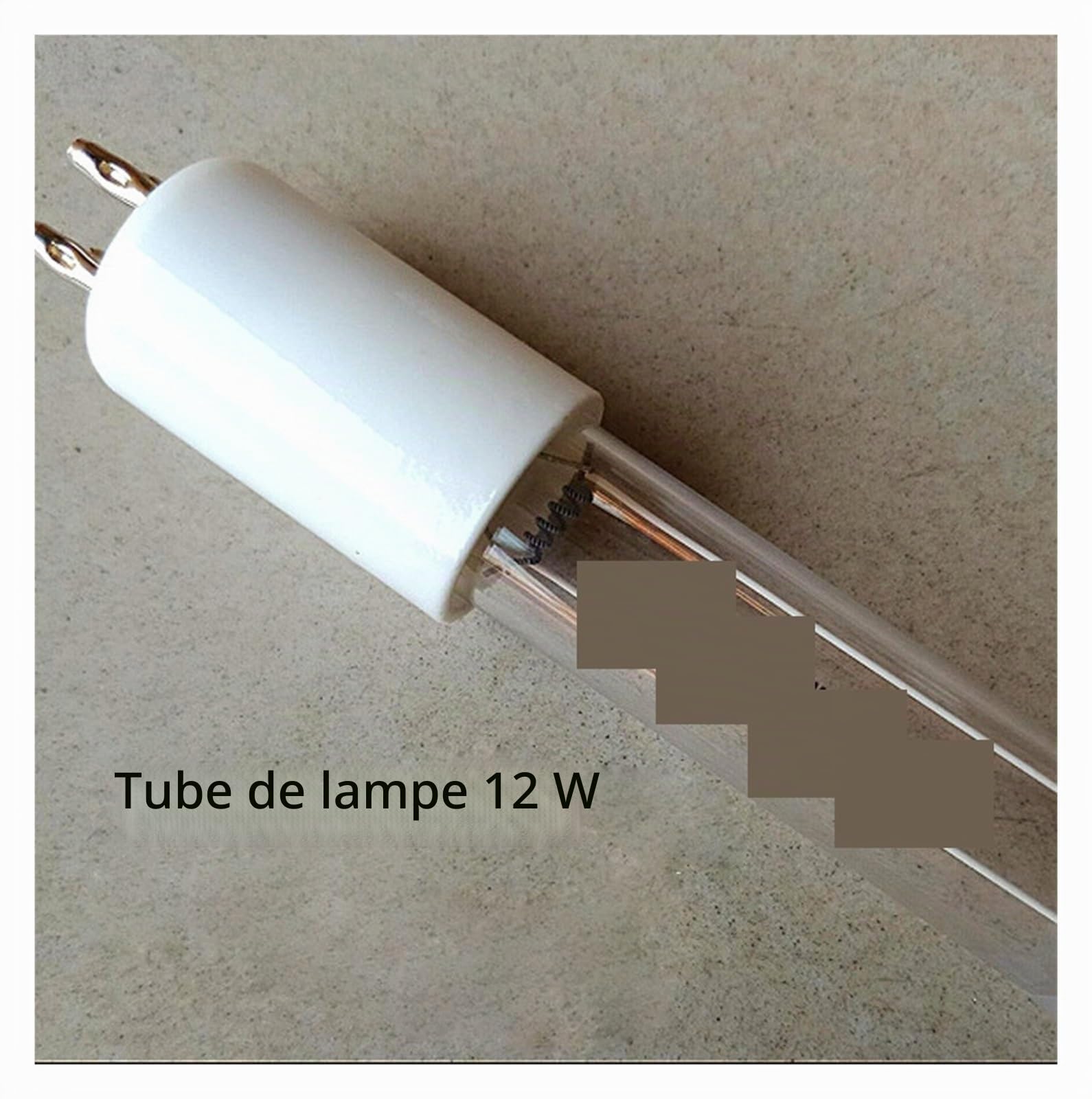 Filtre a Eau, Stérilisateur d'eau UV en acier inoxydable 110/220, filtre de désinfection directe de boisson à lampe à tube ultraviolet, purificateur d'aquarium,Osmoseur Aquarium