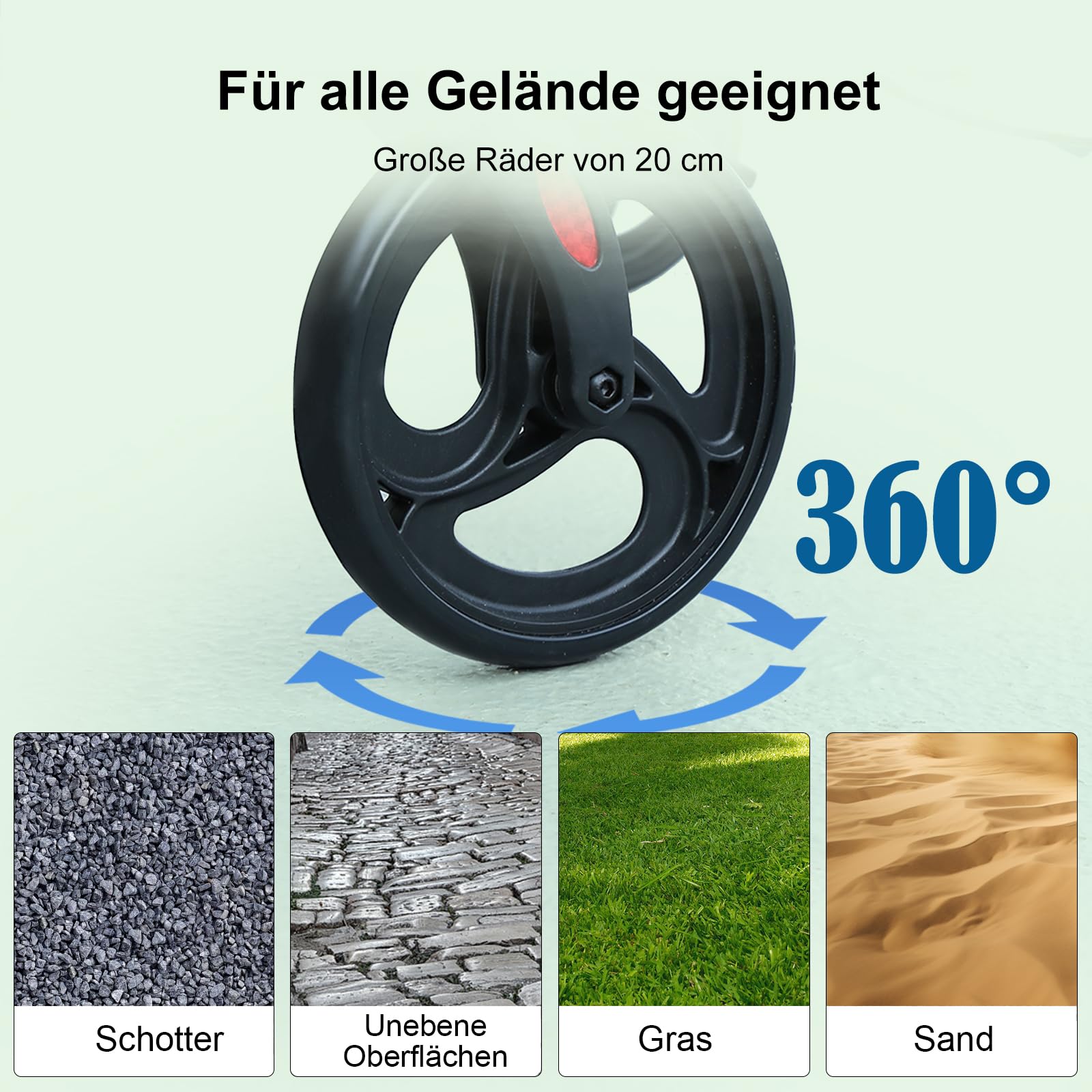 R2 Rollator Faltbar und Leicht mit Sitz, Rollatoren Schmal für Wohnung, Gehhilfe Rollator für Senioren Klappbar, ausgestattet mit verstellbaren Unterarmauflagen, belastbar bis 100 kg, Schwarz