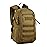 HUNTVP 20L Tactical Backpack Military MOLLE Backpack Daypack Rucksack Gear Tactical Assault Pack Bag for Hunting Camping Trekking (20L-Dark Brown)